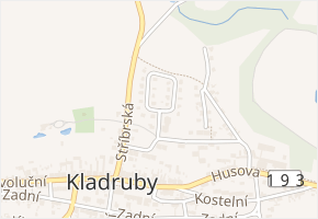 Okružní v obci Kladruby - mapa ulice