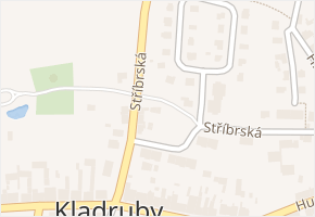 Stříbrská v obci Kladruby - mapa ulice