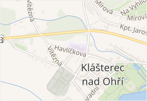 Havlíčkova v obci Klášterec nad Ohří - mapa ulice