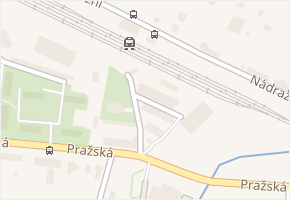 U Nádraží v obci Klášterec nad Ohří - mapa ulice