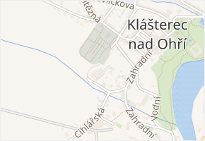 Za Hřbitovem v obci Klášterec nad Ohří - mapa ulice