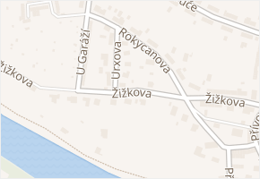 Žižkova v obci Klášterec nad Ohří - mapa ulice