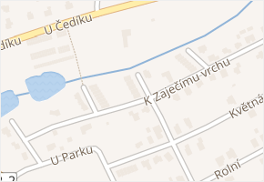 K Zaječímu vrchu v obci Klatovy - mapa ulice