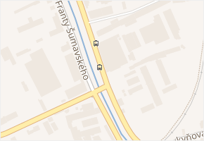 Koldinova v obci Klatovy - mapa ulice