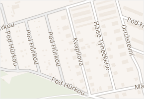 Kvapilova v obci Klatovy - mapa ulice