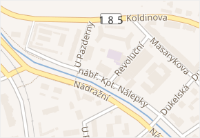 Průmyslová v obci Klatovy - mapa ulice