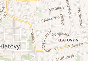 Štorchova v obci Klatovy - mapa ulice