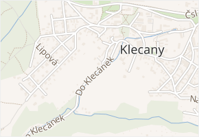 Do Klecánek II v obci Klecany - mapa ulice