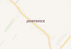 Josefovice v obci Klimkovice - mapa části obce