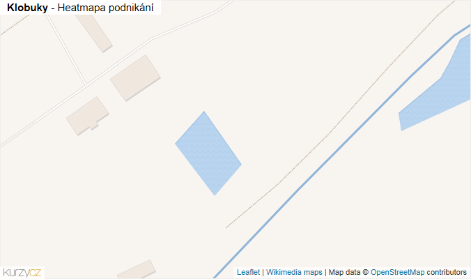 Mapa Klobuky - Firmy v obci.