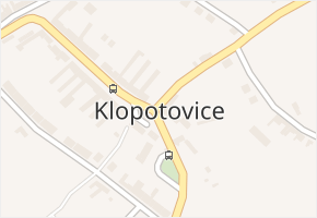 Klopotovice v obci Klopotovice - mapa části obce
