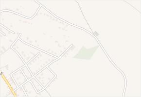 Lom v obci Kly - mapa části obce