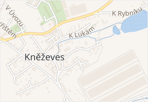 Družstevní v obci Kněževes - mapa ulice