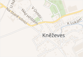 Ke Stanici v obci Kněževes - mapa ulice
