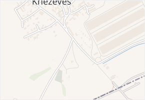 Na Hřišti v obci Kněževes - mapa ulice