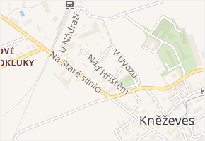 Nad Hřištěm v obci Kněževes - mapa ulice