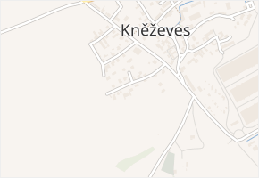 Nad Mostem v obci Kněževes - mapa ulice