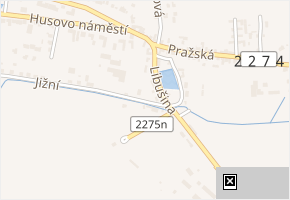 Jižní v obci Kněževes - mapa ulice