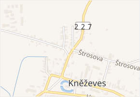 Karlovarská v obci Kněževes - mapa ulice