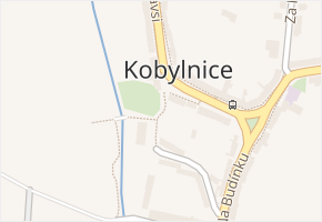 Sokolovna v obci Kobylnice - mapa ulice
