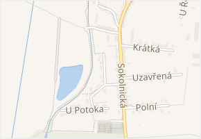 Za Vodárnou v obci Kobylnice - mapa ulice