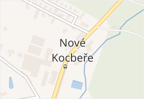 Nové Kocbeře v obci Kocbeře - mapa části obce