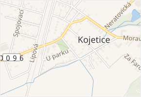 Rechova v obci Kojetice - mapa ulice