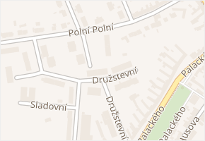Družstevní v obci Kojetín - mapa ulice