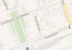 Kuzníkova v obci Kojetín - mapa ulice