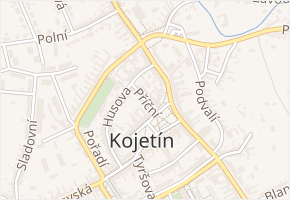Příční v obci Kojetín - mapa ulice