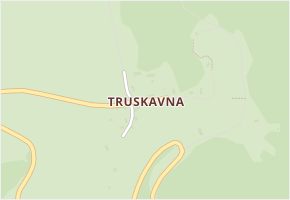 Truskavna v obci Kokořín - mapa části obce
