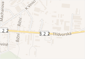Cidlinská v obci Kolín - mapa ulice