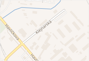 Klejnarská v obci Kolín - mapa ulice