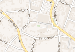 Kmochova v obci Kolín - mapa ulice