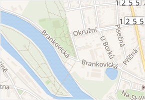 Křičkova v obci Kolín - mapa ulice