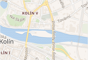 Labská v obci Kolín - mapa ulice