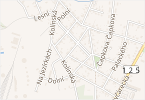Na Dlouhé vodě v obci Kolín - mapa ulice