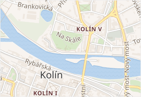 Na Skále v obci Kolín - mapa ulice