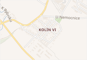 Pírkova v obci Kolín - mapa ulice