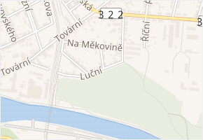 U Přístavu v obci Kolín - mapa ulice