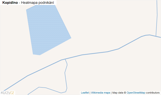 Mapa Kopidlno - Firmy v obci.