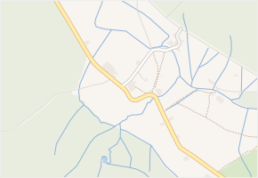 Jizerka v obci Kořenov - mapa části obce