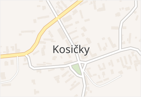 Kosičky v obci Kosičky - mapa části obce