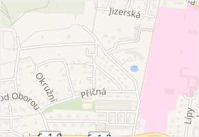 Na Svahu v obci Kosmonosy - mapa ulice