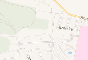 Třebízského v obci Kosmonosy - mapa ulice