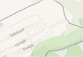 Hořejší 228 v obci Kosoř - mapa ulice