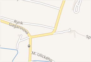 Jakubské náměstí v obci Kostelec na Hané - mapa ulice