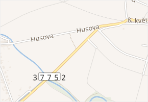 Lešanská v obci Kostelec na Hané - mapa ulice