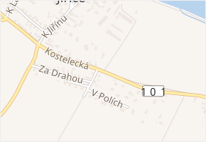 Kostelecká v obci Kostelec nad Labem - mapa ulice