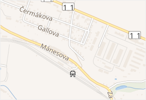 Jelínkova v obci Kostelec nad Orlicí - mapa ulice